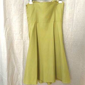 Acid green Ann Taylor size 6 petite dress